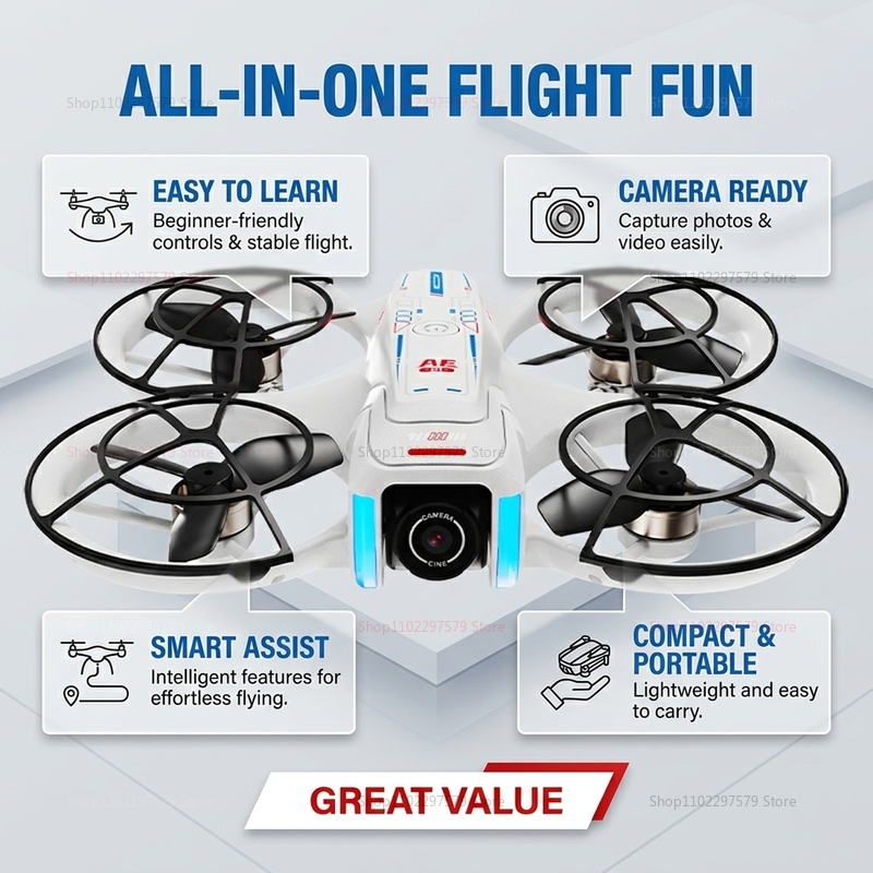 Introduction Drone GPS 8K Prof - огляд і ціна Drone Cinematic