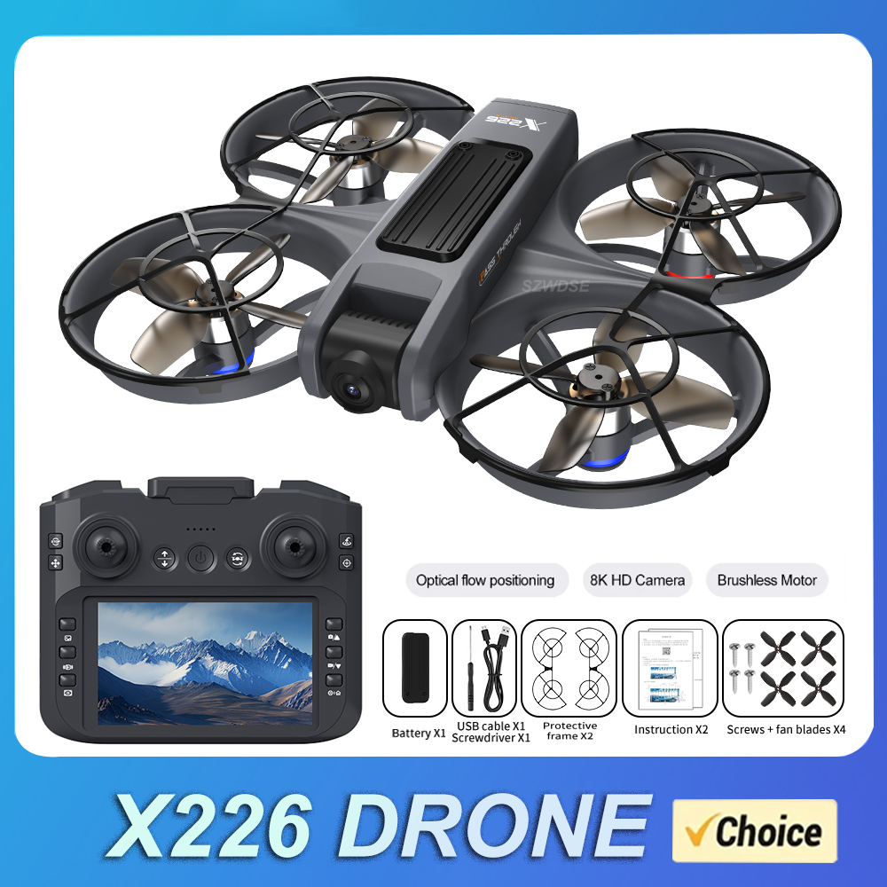 NEW X226 RC Drone 2.4G 5G WIFI - огляд і ціна Drone Photogrammetry