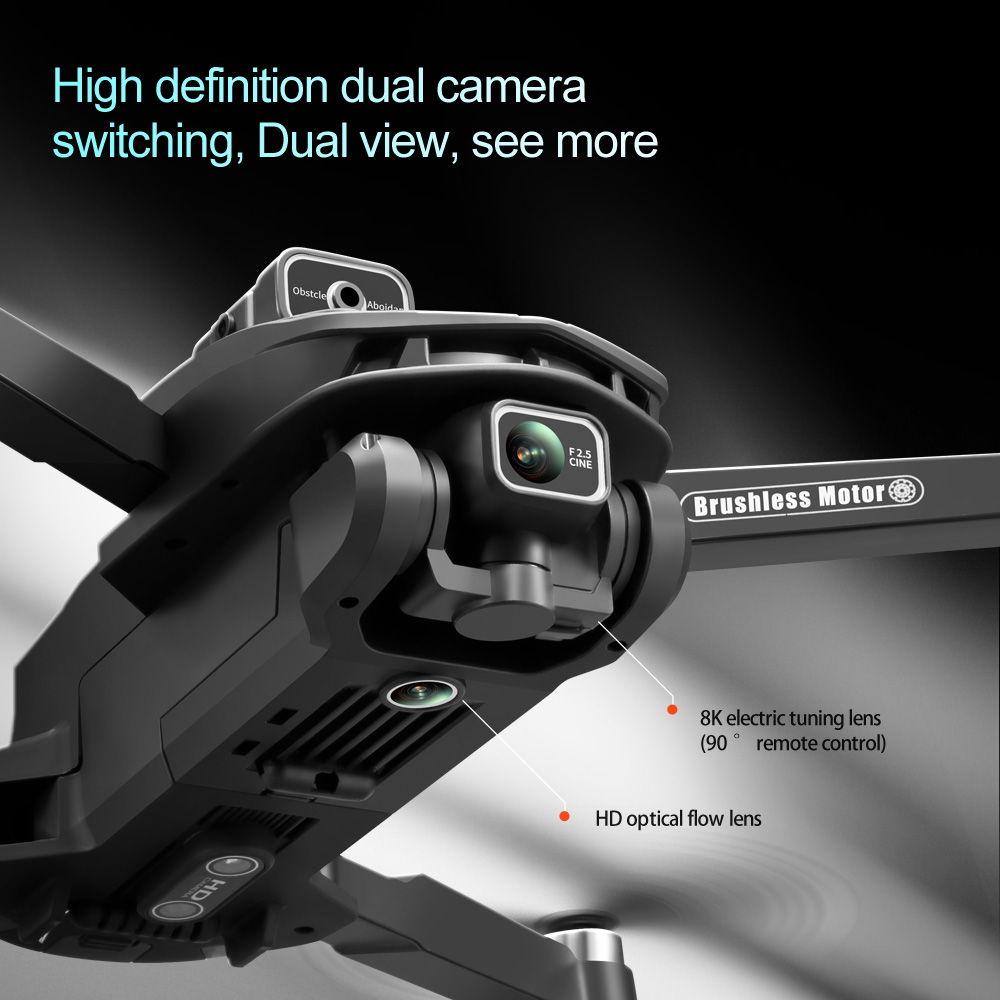 V168 PRO Max GPS Drone 8K Prof - огляд і ціна Drone Cinematic