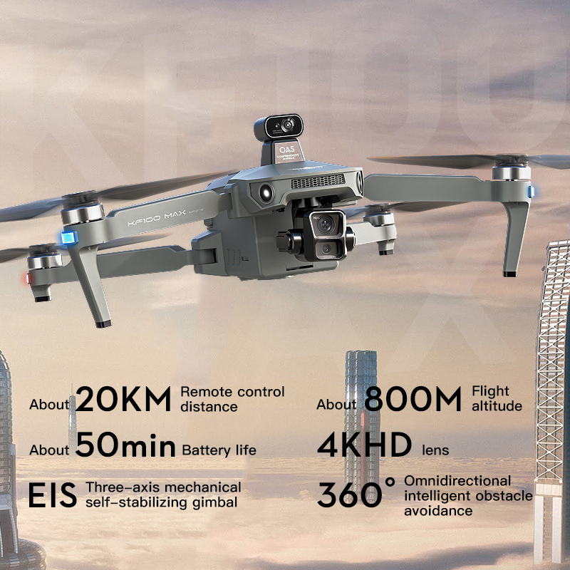 SJRC KF100 MAX 8K UHD Photo HD - огляд і ціна Drone Aerial Photography