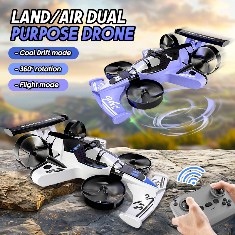 2in1 Mini Drone Air-Ground Fly - огляд і ціна Drone Lidar